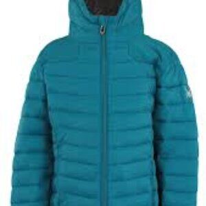 Spyder Girls Youth L Swell Channel Hooded Winter Ski Puffer Jacket